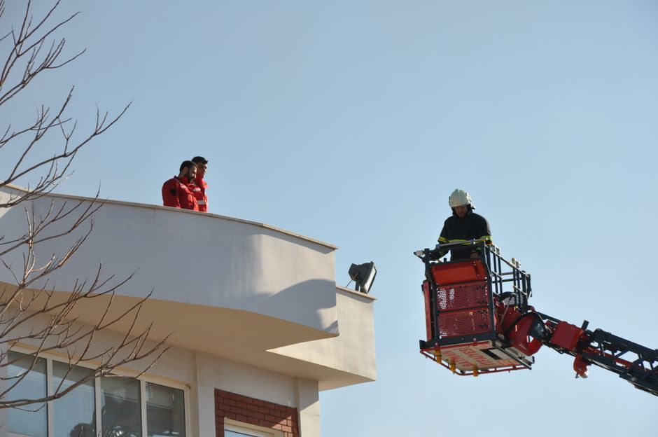 Istanbul Turkey urban flood rescue operation building