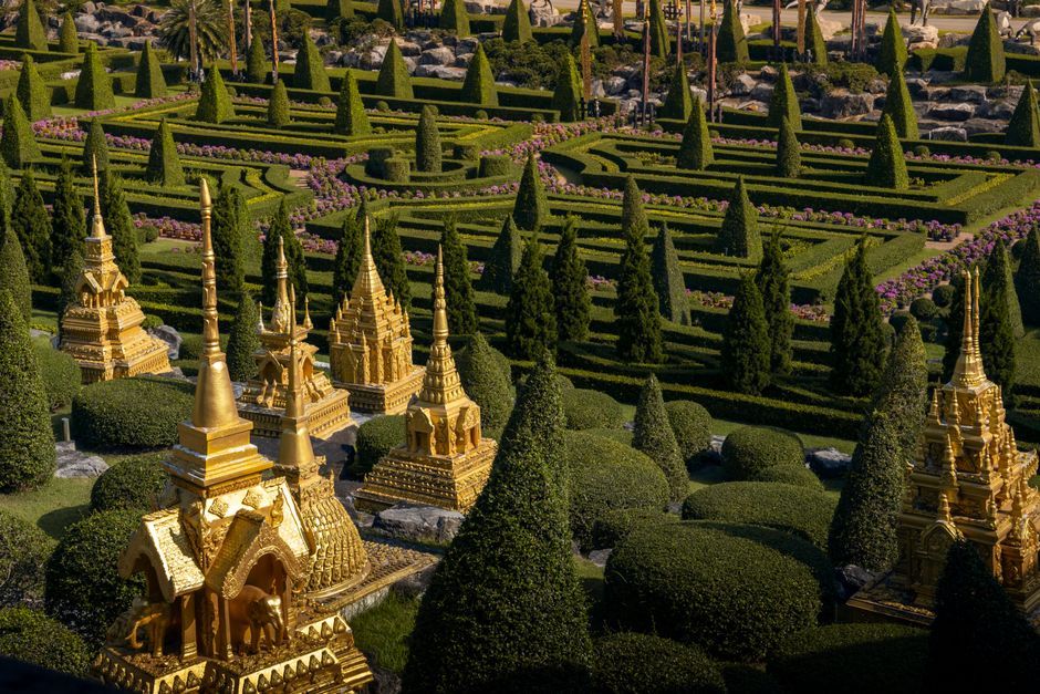 Thailand botanical garden landmark