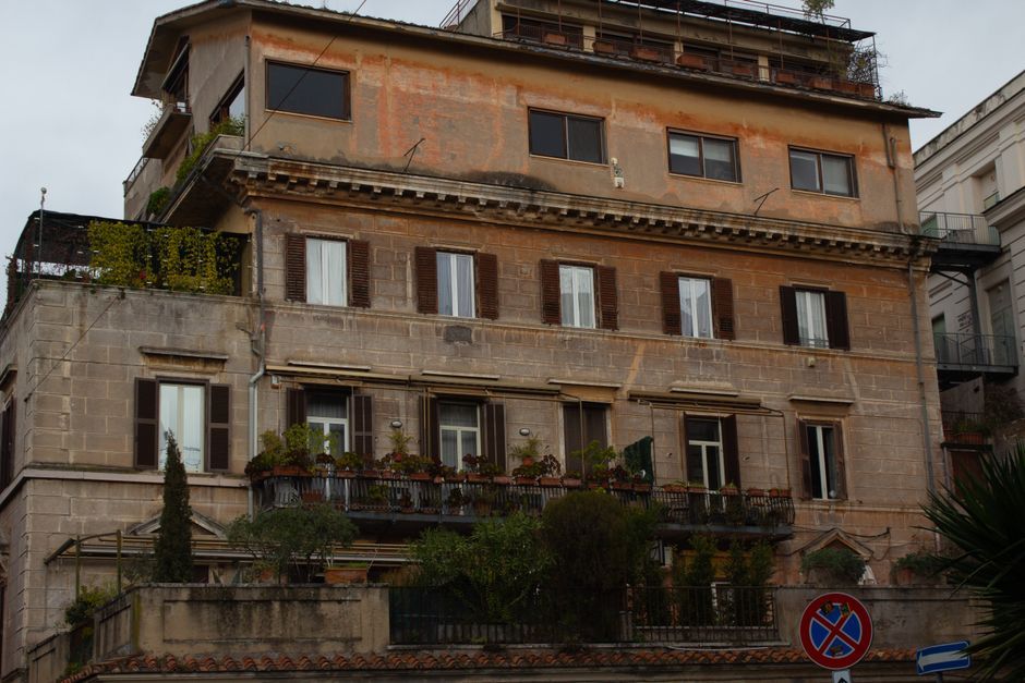 Rome Italy hospital building exterior