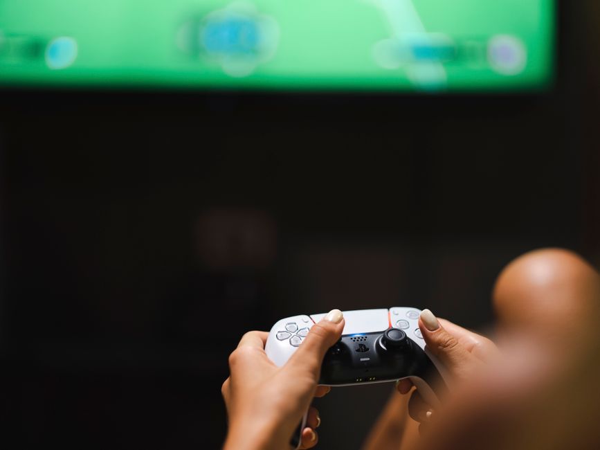 video game controller entertainment screen