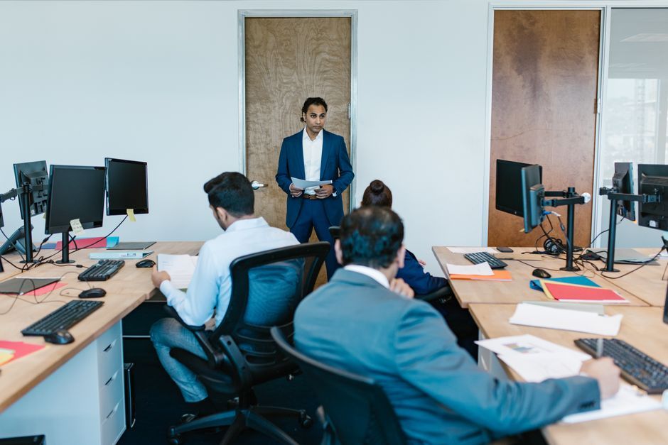 India business corporate meeting room presentation