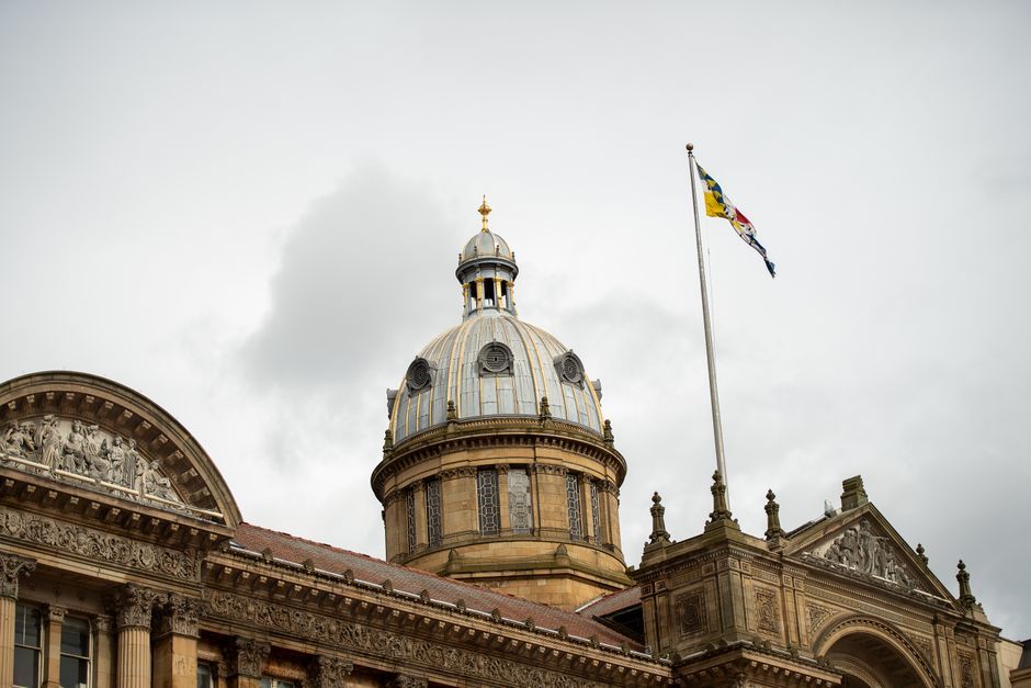 UK city council office building exterior