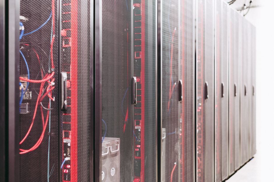 data center server room technology infrastructure