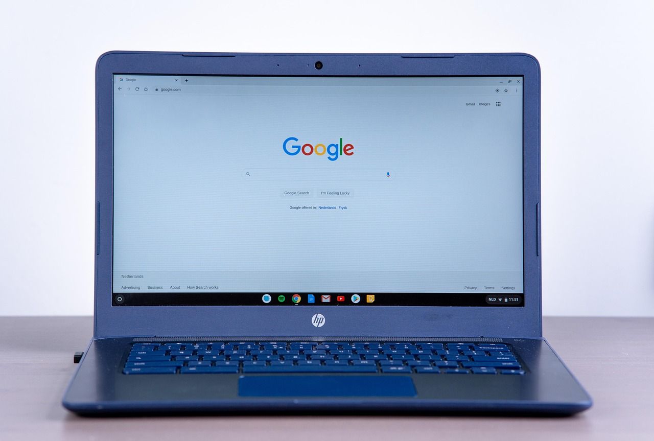 chromebook notebook computer office desk workspace