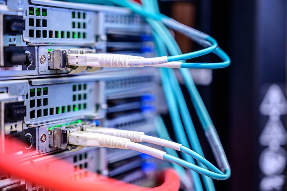server room digital security interface
