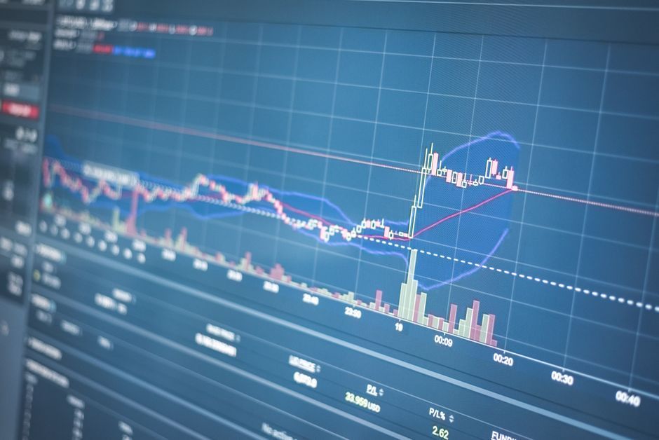 financial data chart stock market graphs analytics