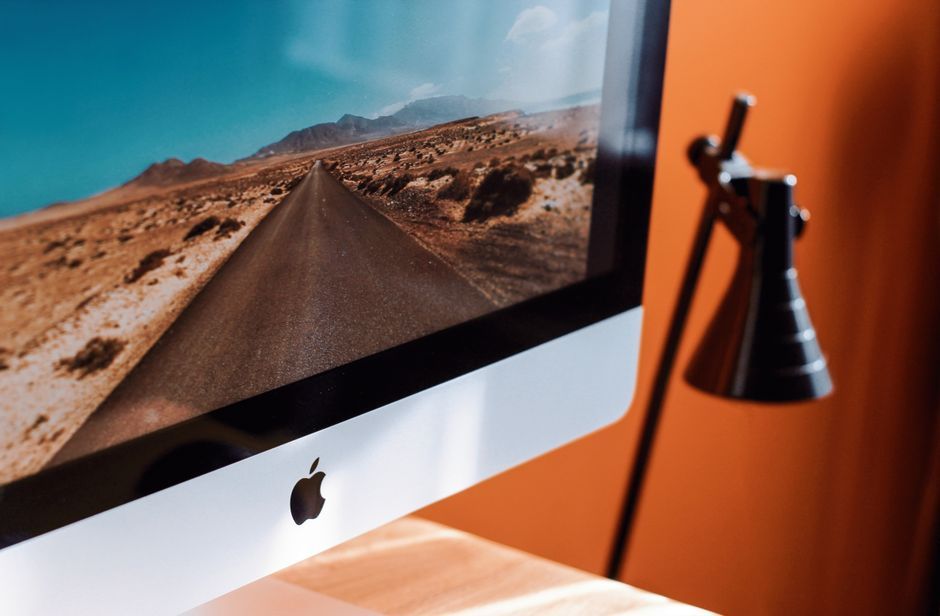 modern office computer workspace technology
