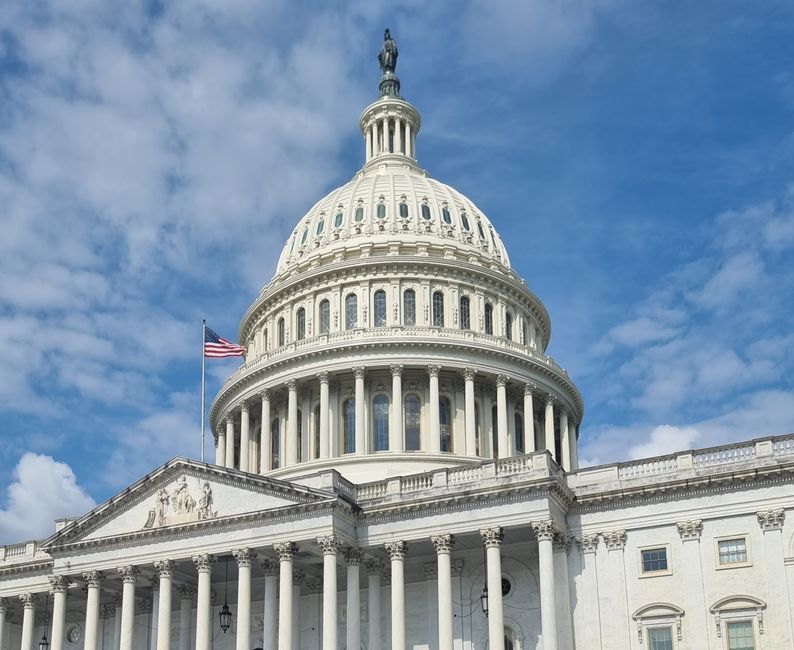 US Capitol building exterior Washington DC daytime