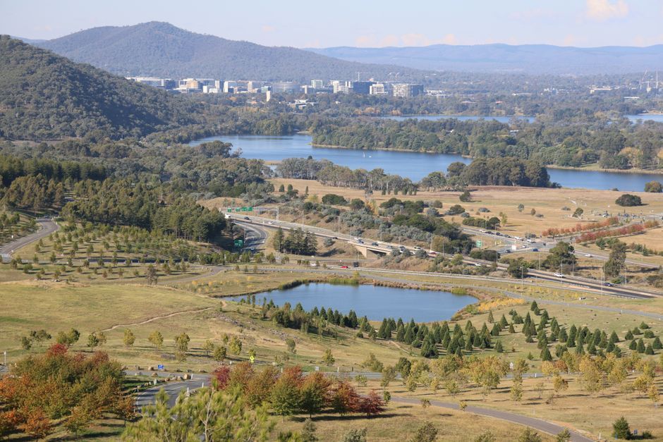 Australia government building Canberra exterior