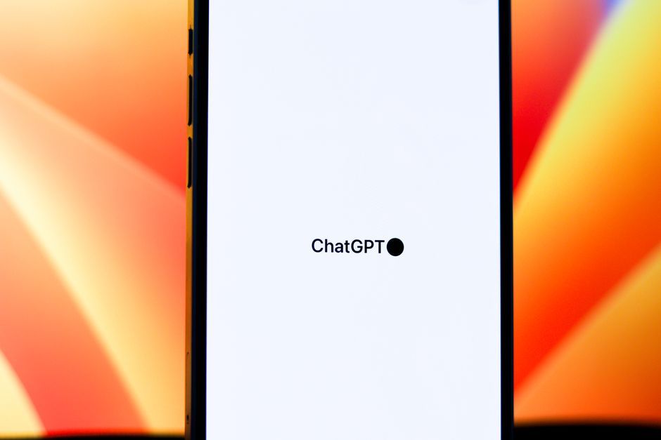 smartphone screen artificial intelligence application interface Thailand