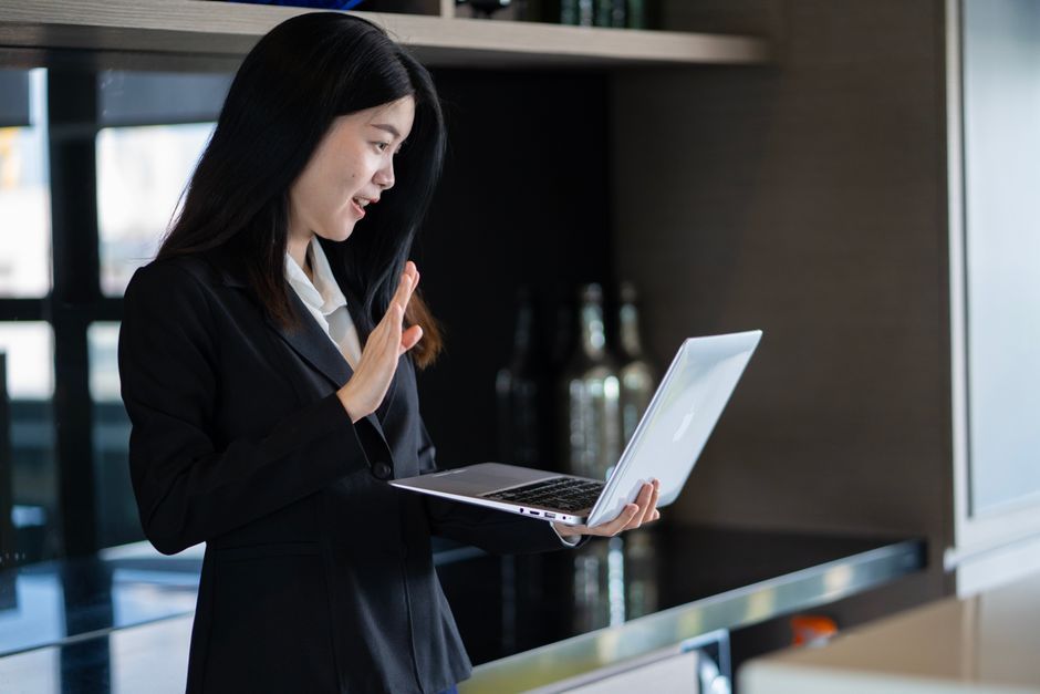 modern technology office workspace business meeting Thailand