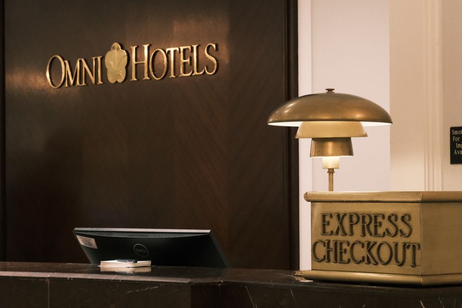 hotel reception lobby desk luxury hospitality