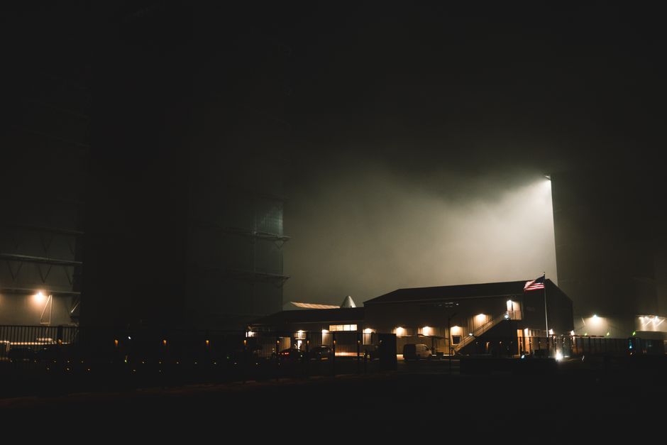 Texas industrial energy facility landscape