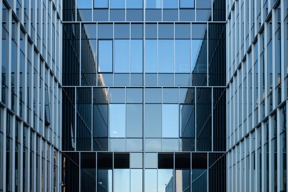 technology business corporate office exterior building