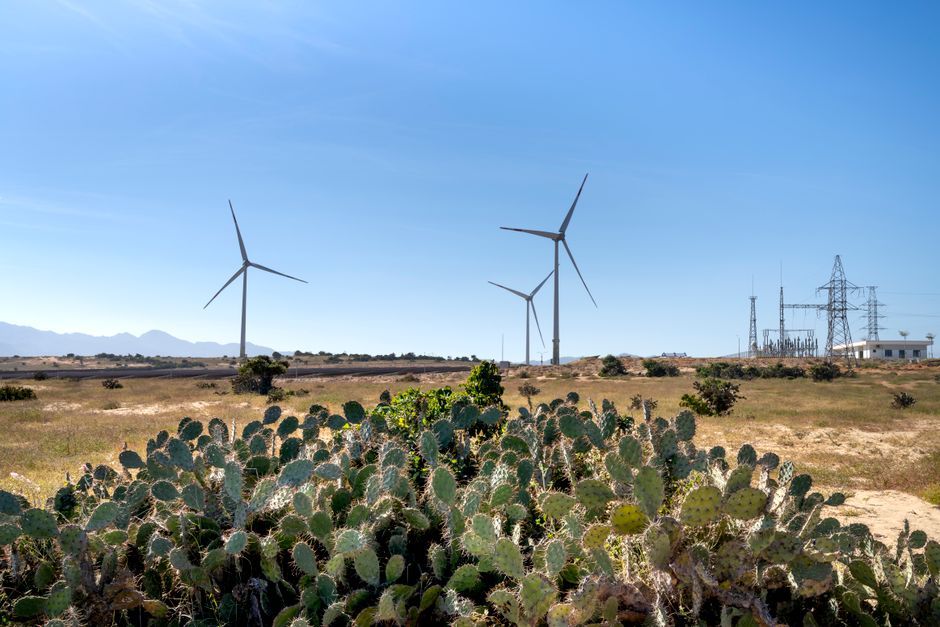 renewable energy wind farm power transmission UK