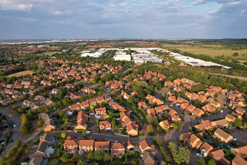 UK residential housing development construction