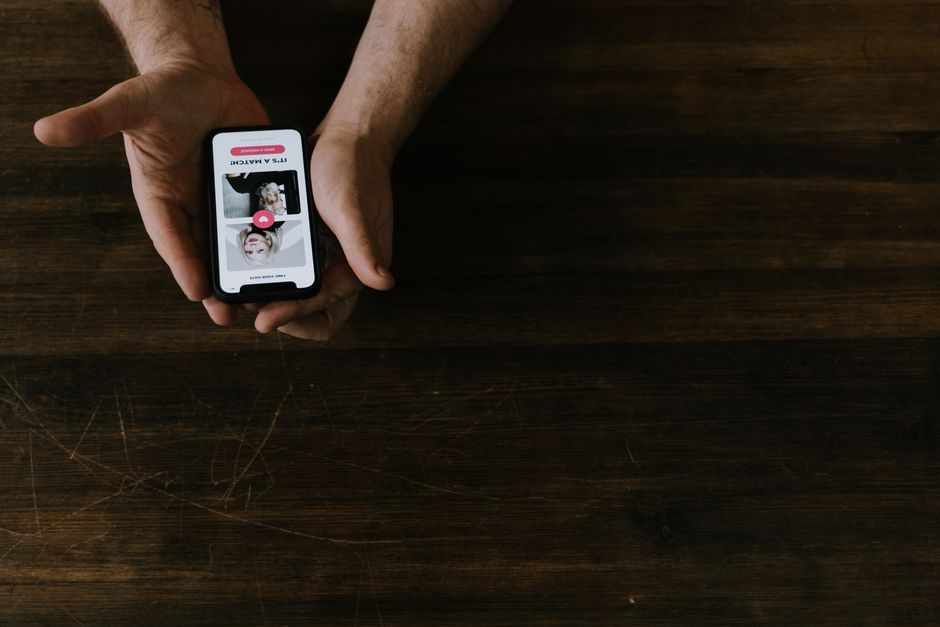 smartphone dating app screen interface digital