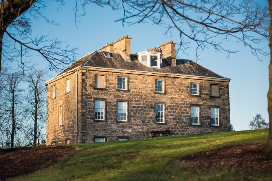 Scotland Dumfries House exterior historic building