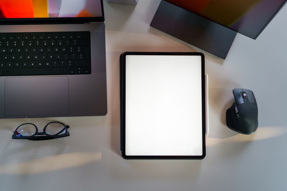 smart home hub technology device office desk