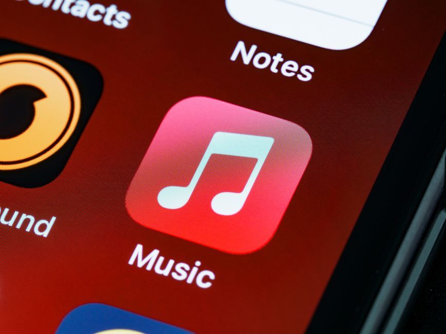 digital music streaming app interface abstract design