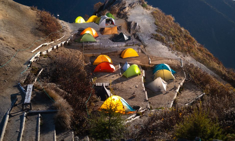 outdoor camping tent modern design Japan