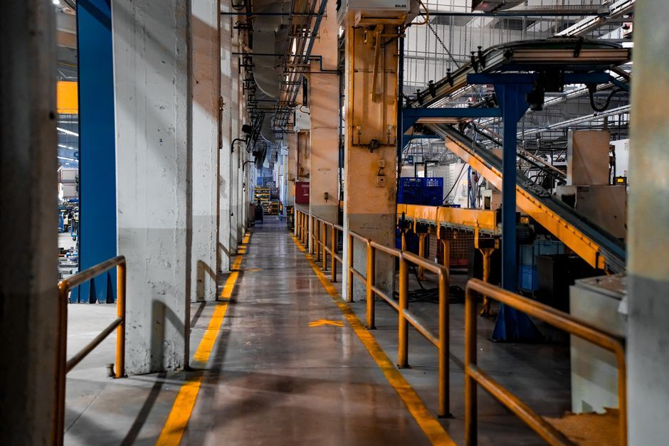 autonomous robotics industrial manufacturing facility
