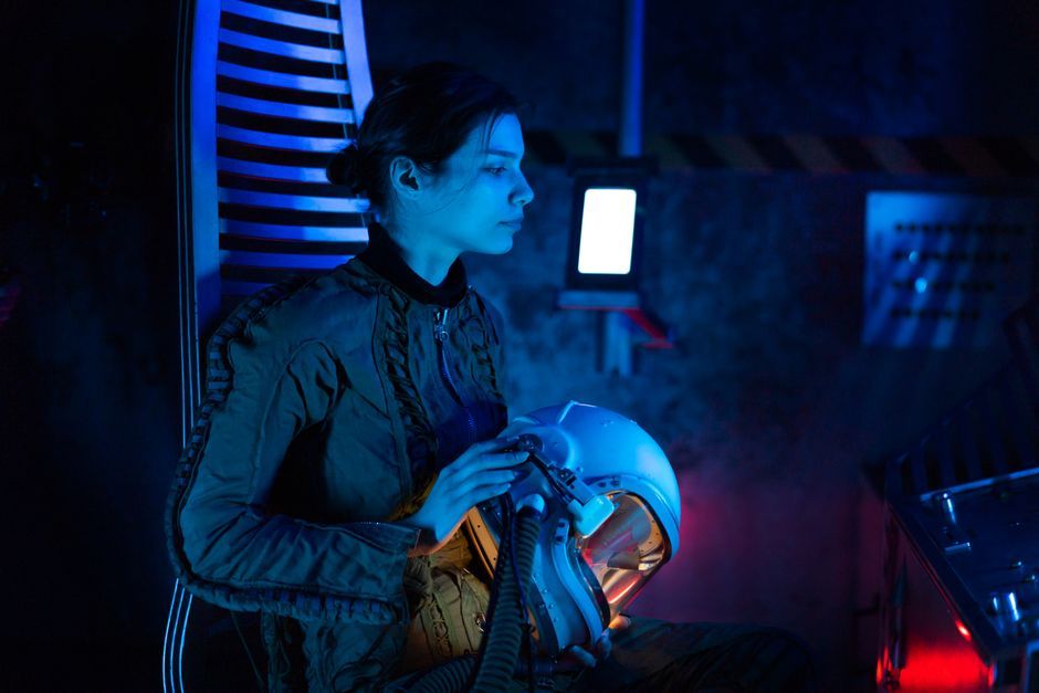 science fiction television series captain chair
