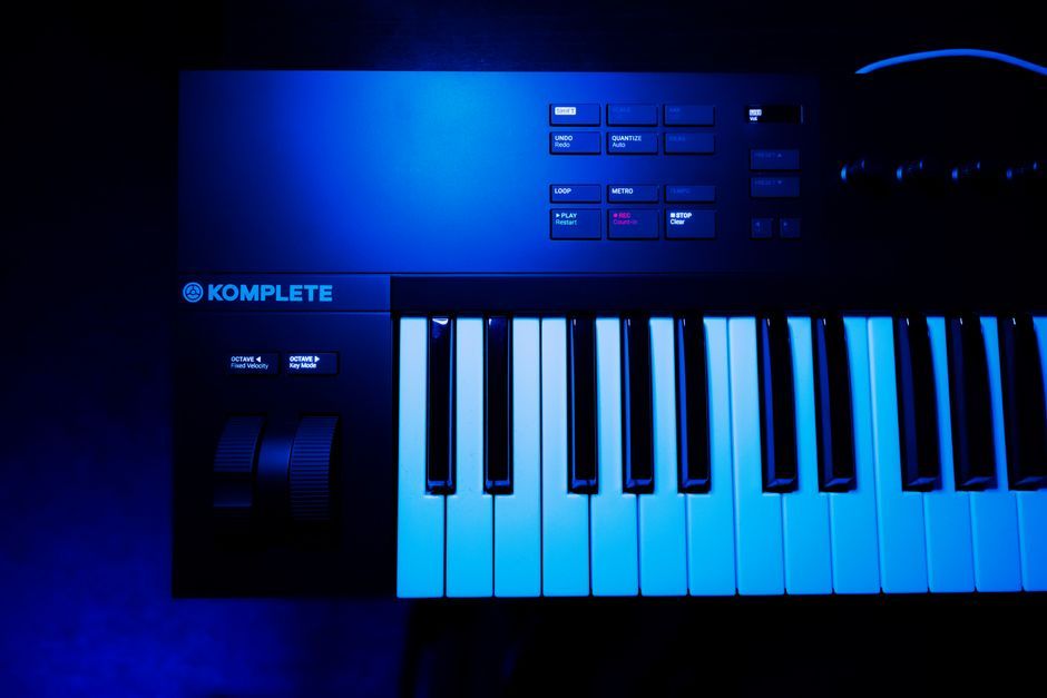 synthesizer keyboard studio equipment