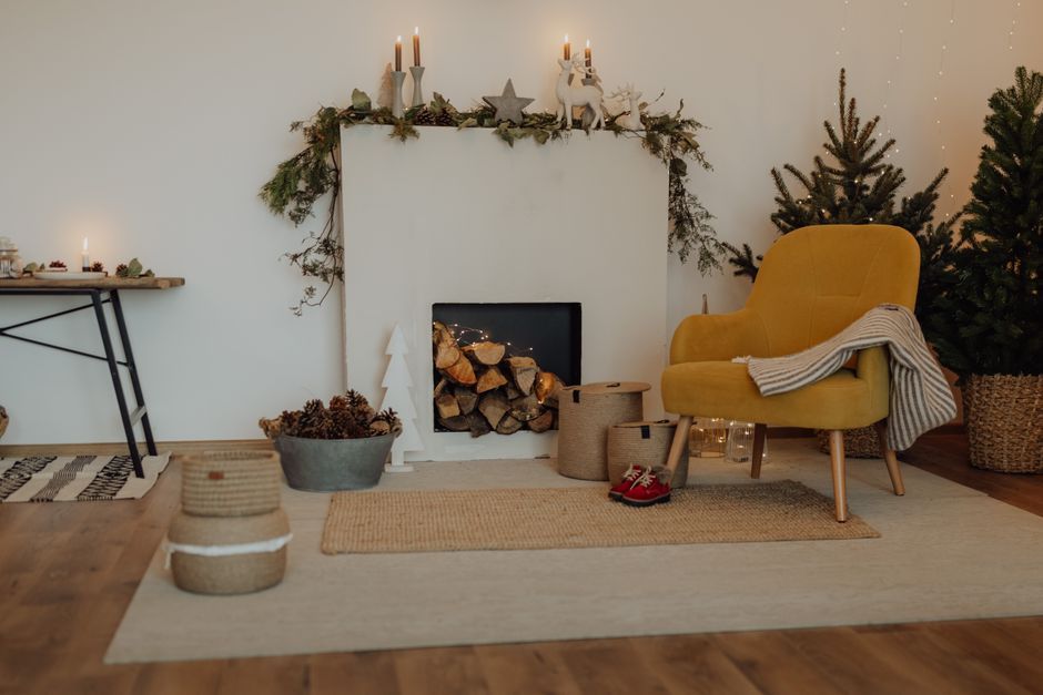 modern holiday home interior living room