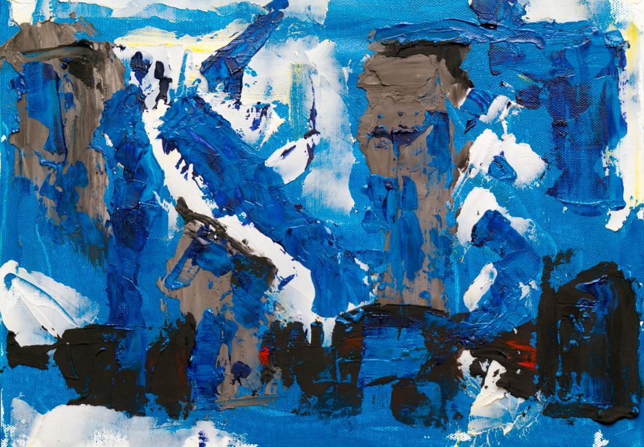 contemporary landscape acrylic painting art gallery