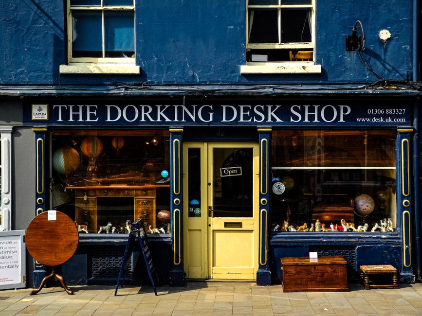 retail store shopping street UK