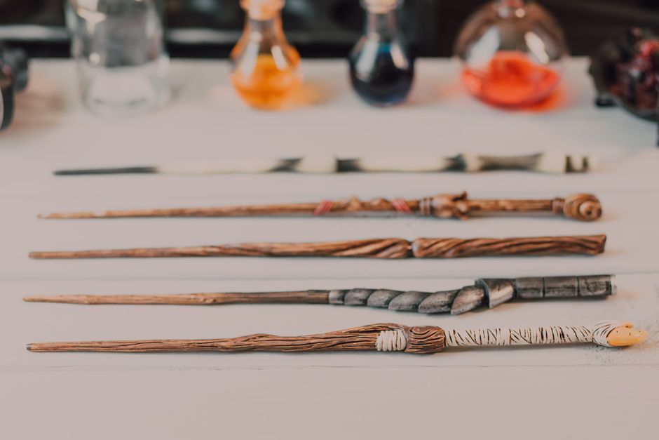 wizarding collectible toy display