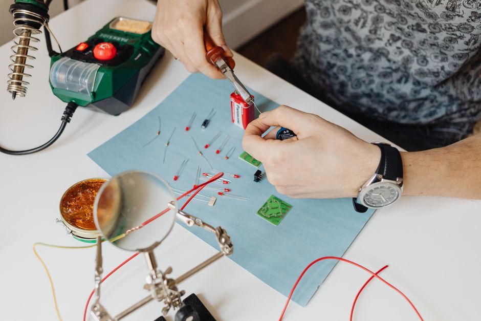 Brighton workshop handmade electronics product design