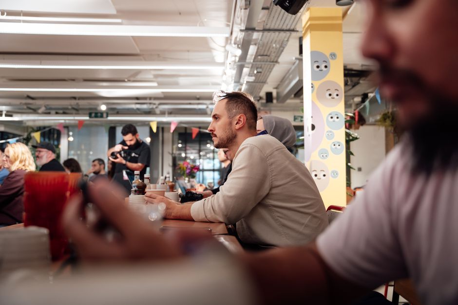 UK corporate technology office workspace