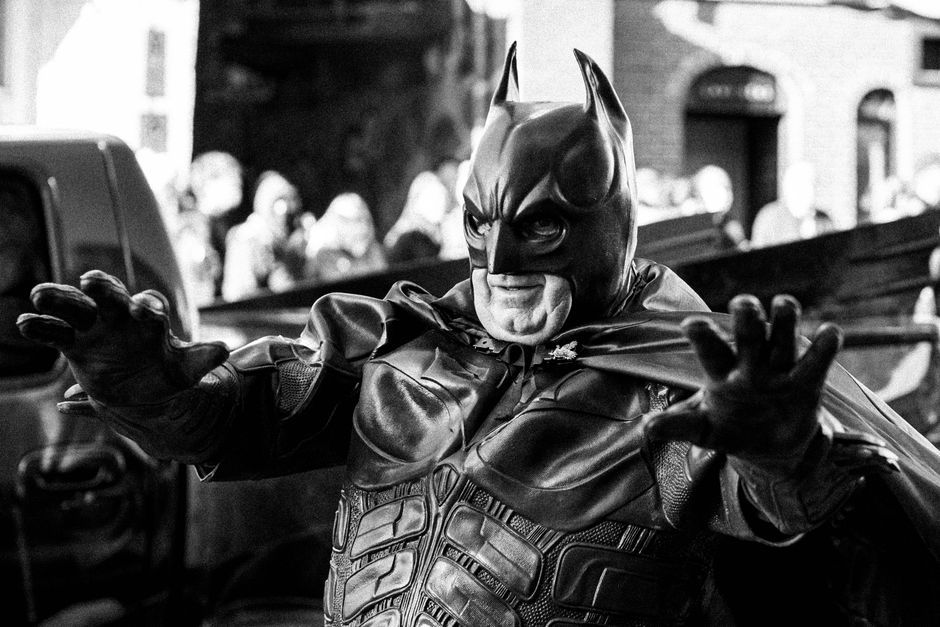 Batman action scene digital streaming