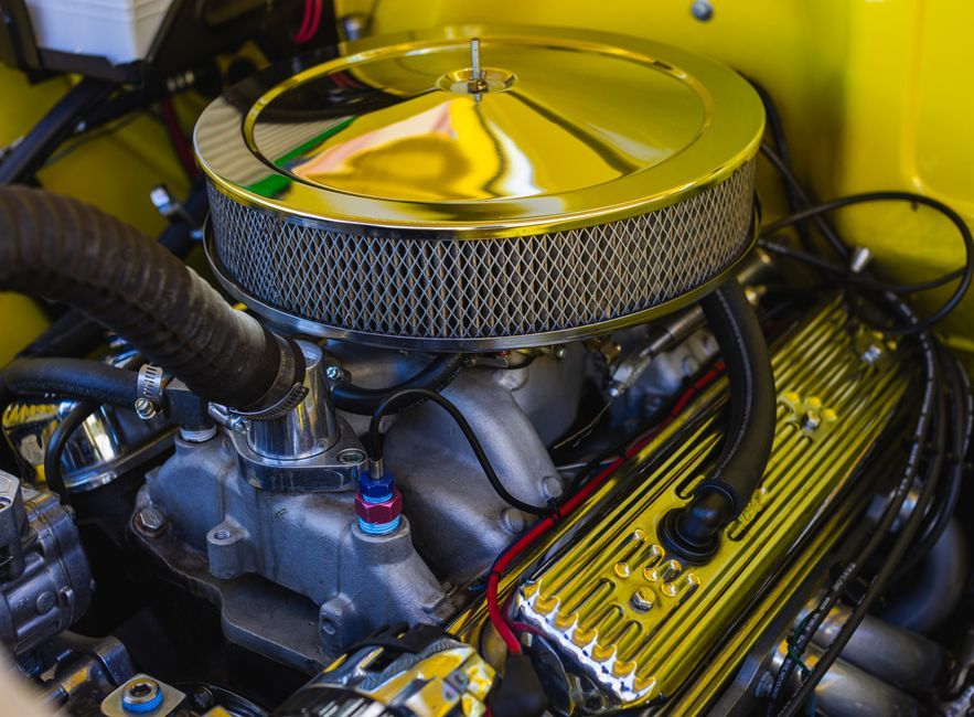 car engine engineering detail workshop