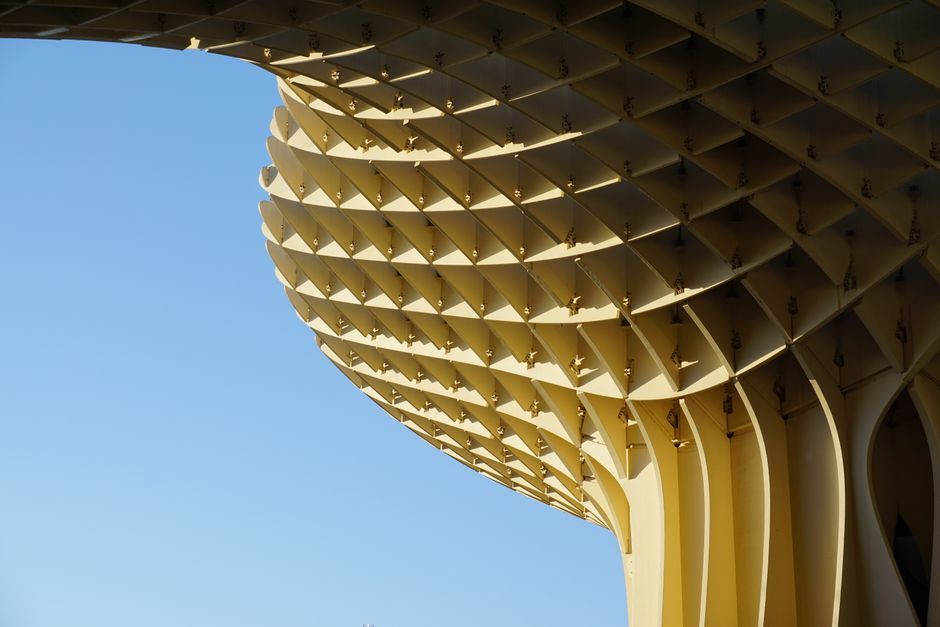 Madrid Spain colorful pavilion architecture design