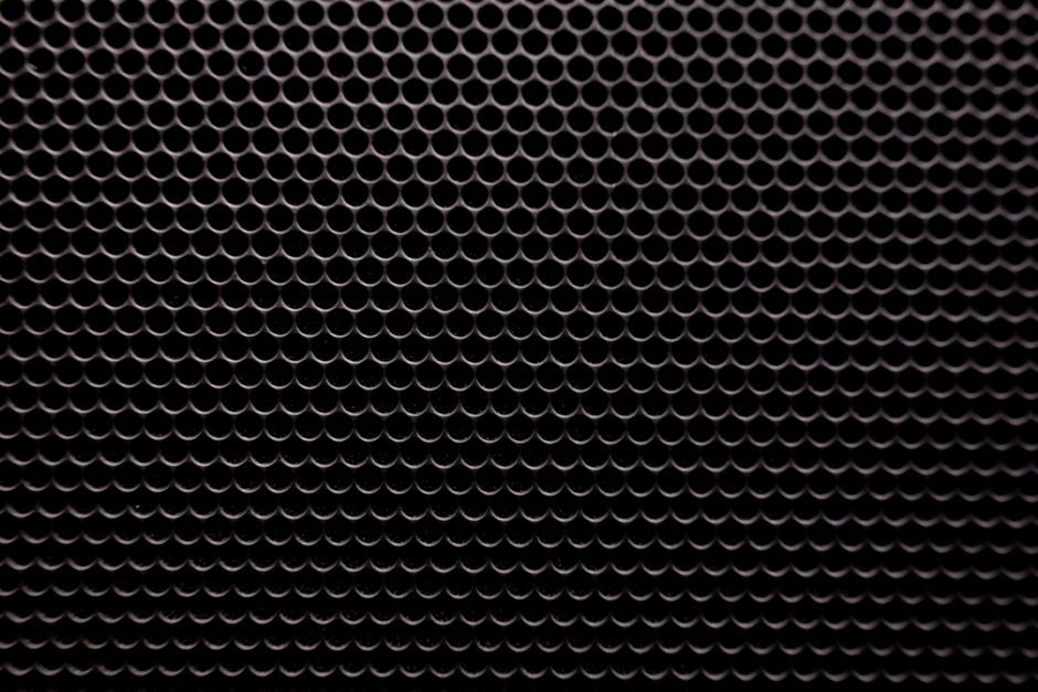 brushed stainless steel perforated sheet texture