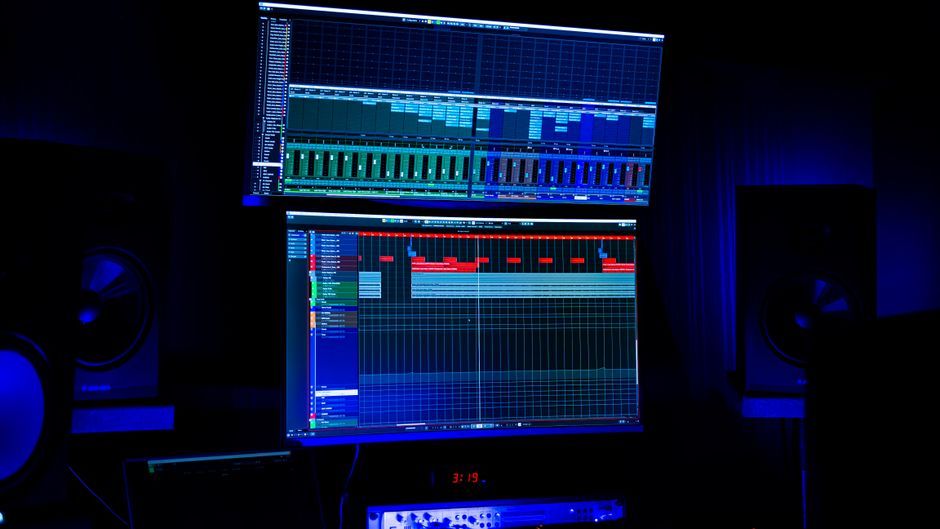 digital audio workstation screen