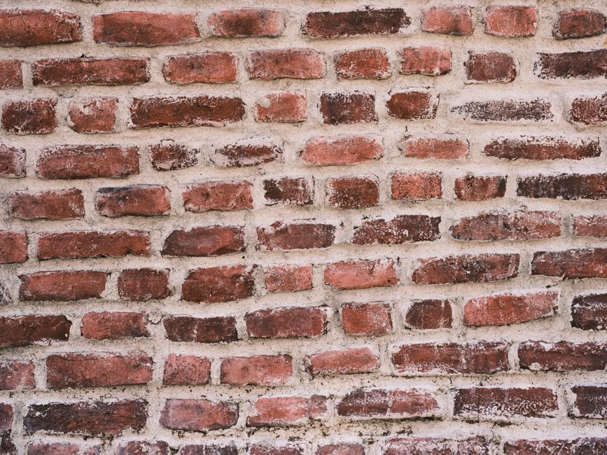 brick wall architectural texture pattern close up