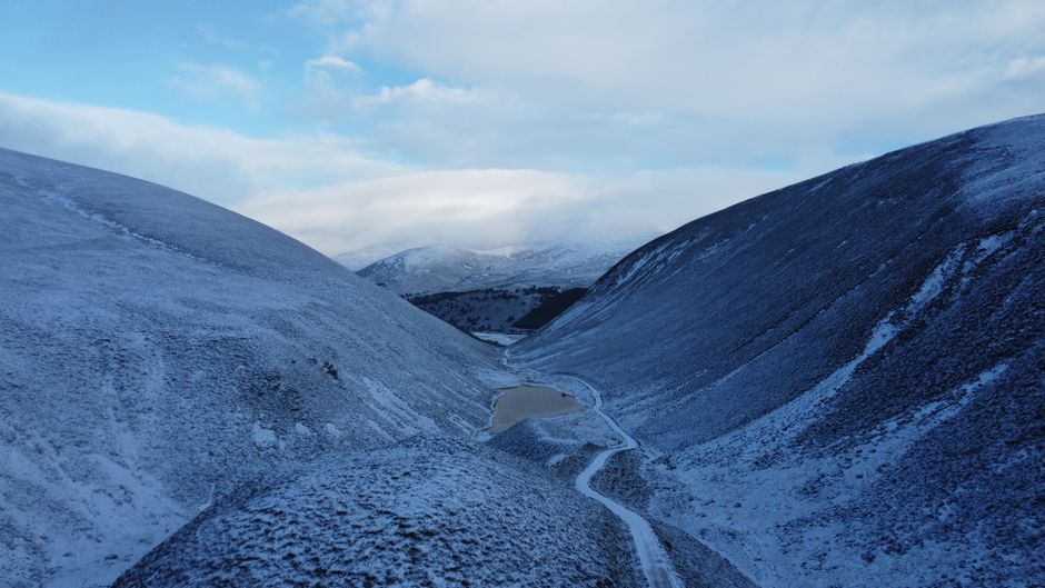 Scotland Cairngorms forest thermal drone pilot