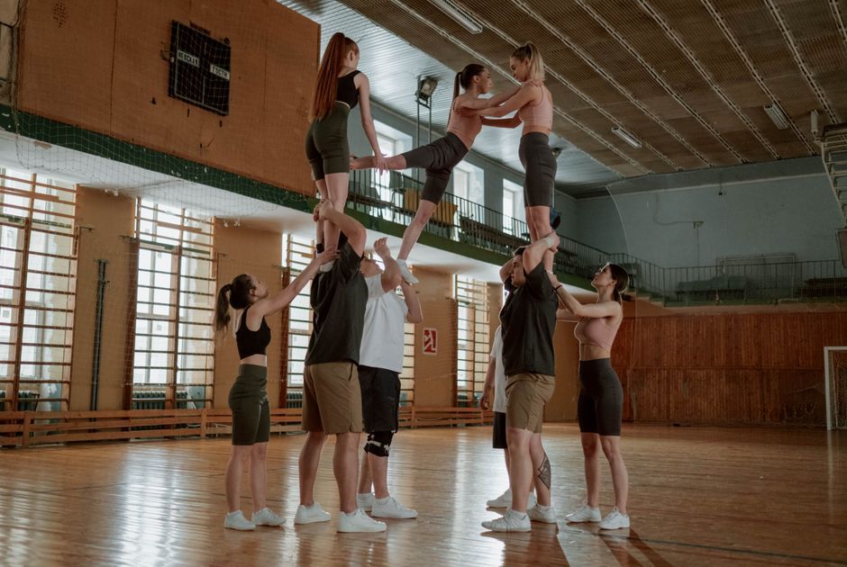 action movie stunt training gym