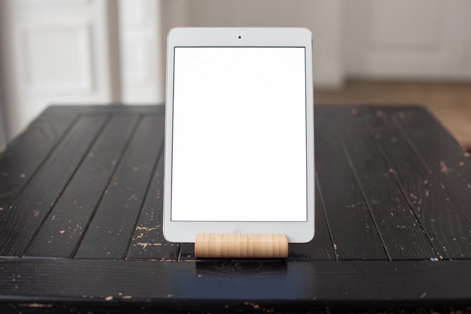 digital tablet design layout workspace