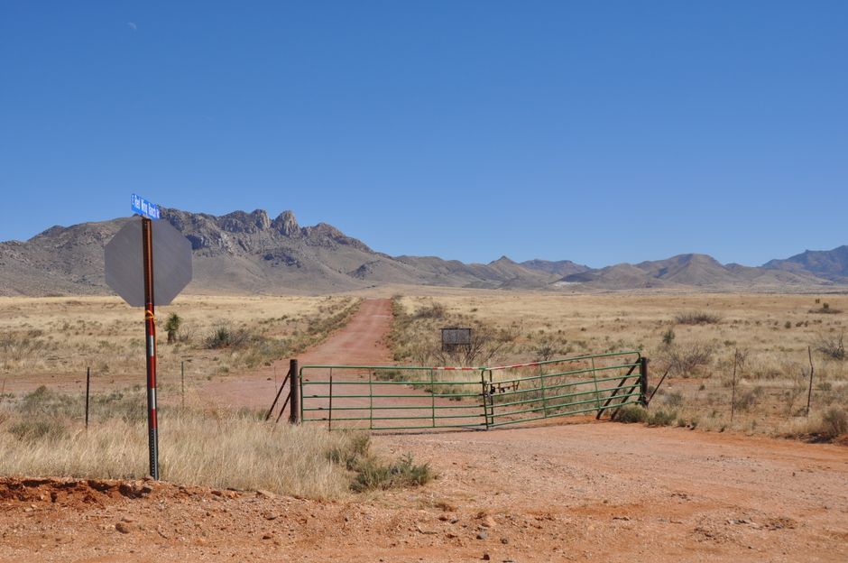 Texas rural land desert landscape