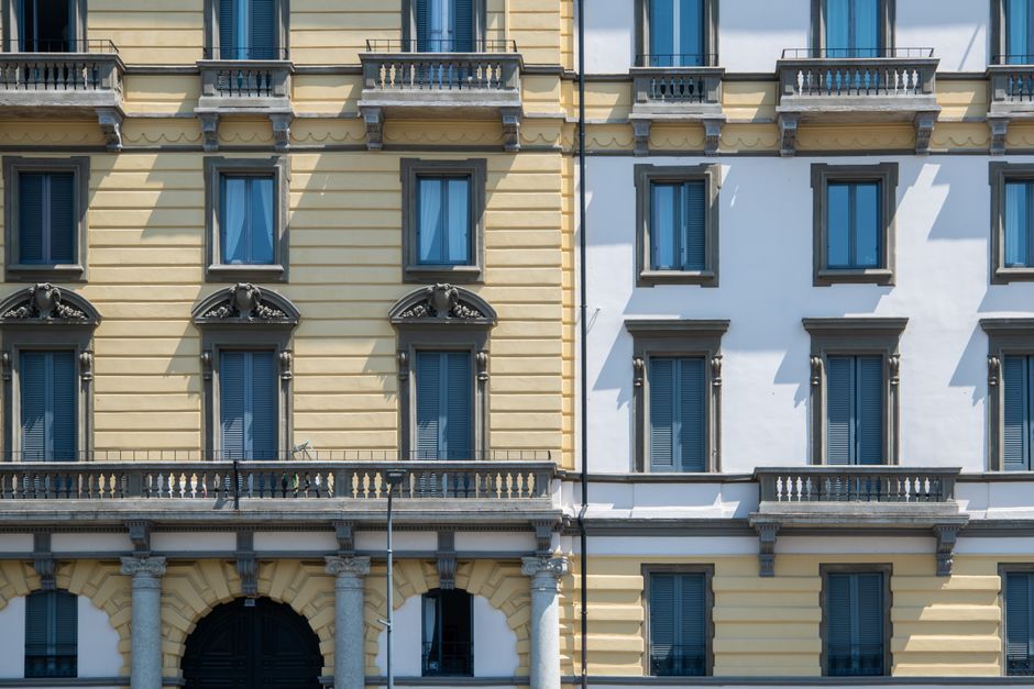 Milan historic apartment interior design Italy