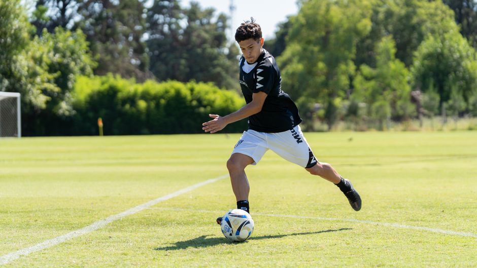 football player training youth