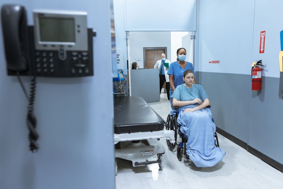 hospital medical care room interior