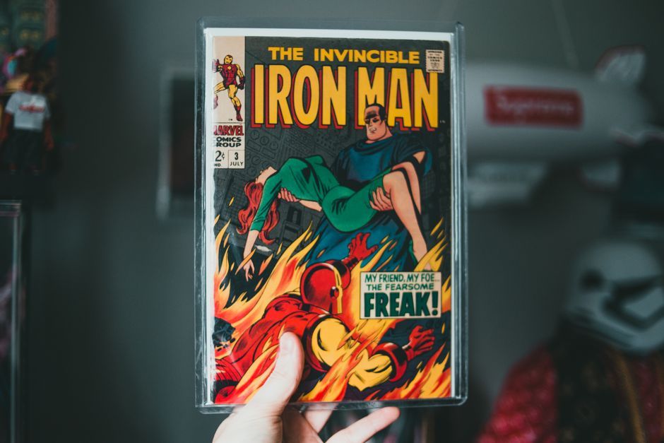 comic book page artwork illustration