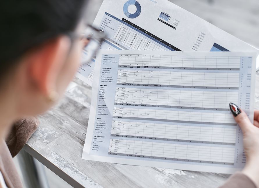 excel financial model spreadsheet