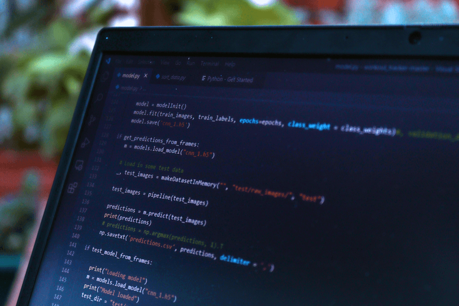 python code terminal developer screen